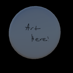Customizable Pin Asset for VRChat Avatar