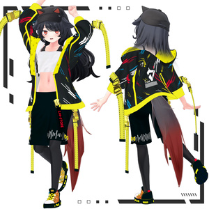 【デルタフレア向け衣装】CyberDress 缩略图 2