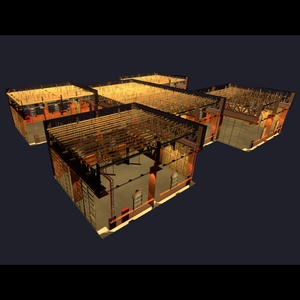 【VRChat向けワールド】　chi-brickモジュール式レンガ倉庫 缩略图 14