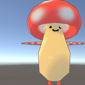 【VRChat】【VRC】きのこ　アバター　秋コーデ