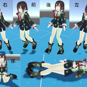 Hover motion for VRChat Avatars3.0 +α (Free/CC0)