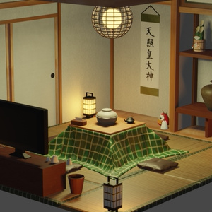 和室＋和室小物＋お正月小物