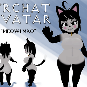 MeowLmao Cat Avatar VRChat