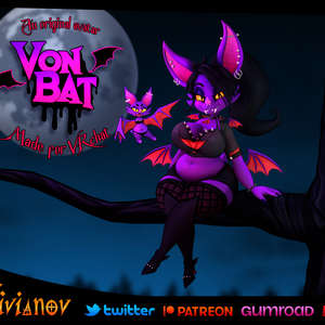 VonBat | A Goth Bat Avatar for VRChat