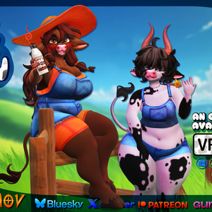 VonCow | Furry Cow Avatar for VRChat