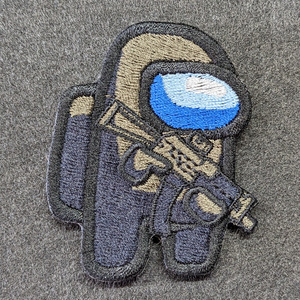 おまねこ(正面) ミリタリーワッペン - Military online-shop - BOOTH