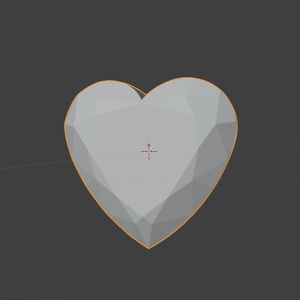 ハートのfbx