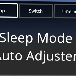 【VRChatワールド用】時間連動ナイトモード - Sleep Mode Auto Adjuste