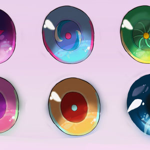 VRoid Anime Eyes Presets, Vroid iris, 目, 菖蒲
