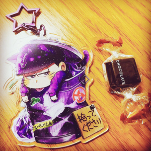 おそ松さん　アクリルキーホルダー　Hacker Ver. 全6種セット おそ松さん アクリルキーホルダー Hacker Ver. 全6種セット