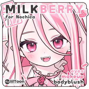꒰Nochica - ノーチカ꒱ Milkberry Makeup ♡