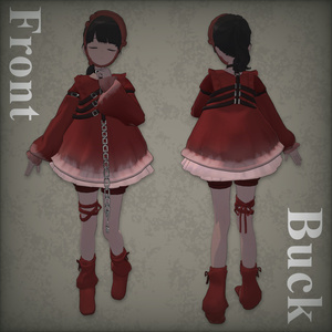 【5avater対応】Greedy flesh dress 缩略图 2