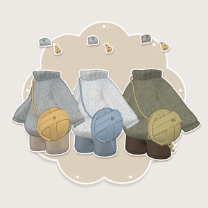 【3Avataer対応】ひだまりねむニット🧶 缩略图 3