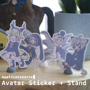 Avatar Sticker + Stand
