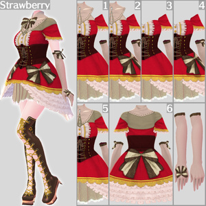 [VRoid V1, Beta] Ribbon Dress