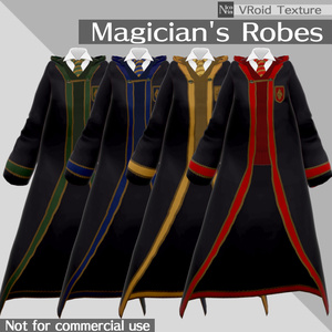 [VRoid V1] Magician's Robes [Custom Item]