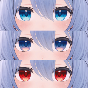 【桔梗（kikyo）ちゃん用】瞳テクスチャ（14色） 缩略图 2