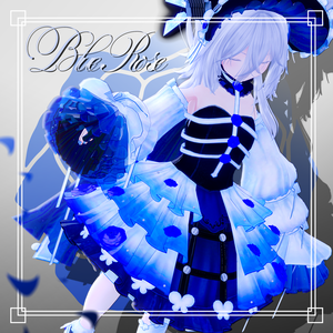 【ますきゃっとぷらす対応】Blue Rose