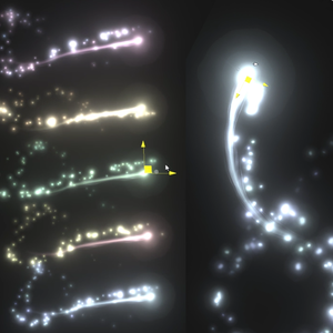 【Unity パーティクル】Cute Trail