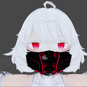 サイバーっぽいマスク【Velleちゃん対応】【Modular Avatar対応】 缩略图 2