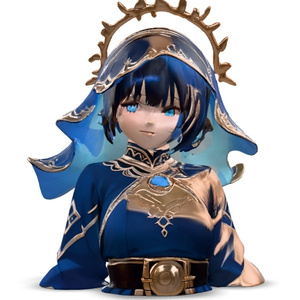 Blue (Half body Model)