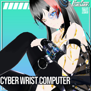 VRoid用 サイバーリストコンピューター - Cyber Wrist Computer