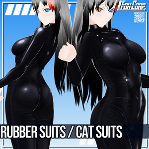 VRoid用 ラバースーツ / キャットスーツ - Rubber Suits / Cat Suits