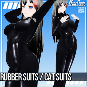 VRoid用 ラバースーツ / キャットスーツ - Rubber Suits / Cat Suits