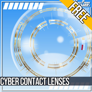 VRoid用 FREE! サイバーコンタクトレンズ - Cyber Contact Lenses