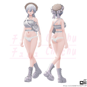 【 4アバター対応】 チュチュドレス♡Chuchu dress【VRChat向け衣装モデル】 缩略图 13