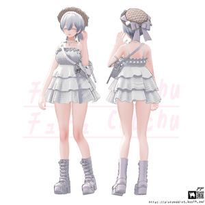【 4アバター対応】 チュチュドレス♡Chuchu dress【VRChat向け衣装モデル】 缩略图 12