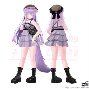 【 4アバター対応】 チュチュドレス♡Chuchu dress【VRChat向け衣装モデル】 缩略图 6