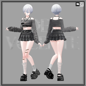【3アバター対応】✧Deo Volente✧【VRChat向け衣装モデル】 缩略图 5