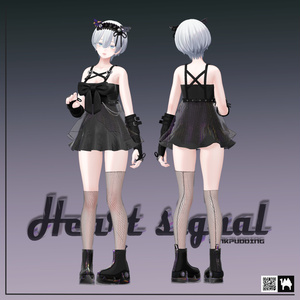 【4アバター対応】 Heart signal♡ハートシグナル 【VRChat向け衣装モデル】 缩略图 6
