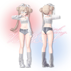 【3アバター対応】 ♥VIRAL♥ 【VRChat向け衣装モデル】 缩略图 4