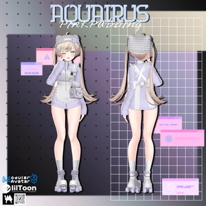 【4アバター対応】 ♥AQUAIRUS♥ 【VRChat向け衣装モデル】 缩略图 7