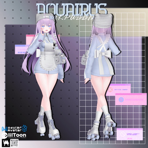 【4アバター対応】 ♥AQUAIRUS♥ 【VRChat向け衣装モデル】 缩略图 9
