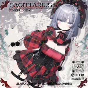 【8アバター対応】 ♥SAGITTARIUS♥ 【VRChat向け衣装モデル】