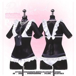 【 7月𝐒𝐀𝐋𝐄 】【10アバター対応】 ♡ 𝐏𝐞𝐚𝐫𝐥 ♡ 【VRChat向け衣装モデル】 缩略图 9