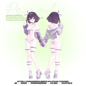 【 7月𝐒𝐀𝐋𝐄 】【10アバター対応】 ♡ 𝐏𝐞𝐚𝐫𝐥 ♡ 【VRChat向け衣装モデル】 缩略图 17