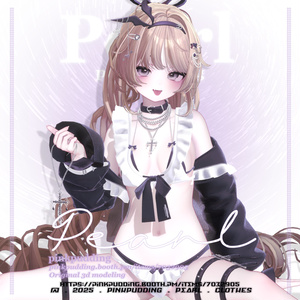 【 7月𝐒𝐀𝐋𝐄 】【10アバター対応】 ♡ 𝐏𝐞𝐚𝐫𝐥 ♡ 【VRChat向け衣装モデル】 缩略图 3