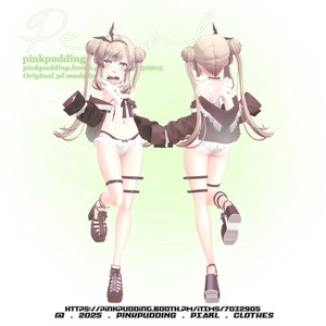 【 7月𝐒𝐀𝐋𝐄 】【10アバター対応】 ♡ 𝐏𝐞𝐚𝐫𝐥 ♡ 【VRChat向け衣装モデル】 缩略图 14