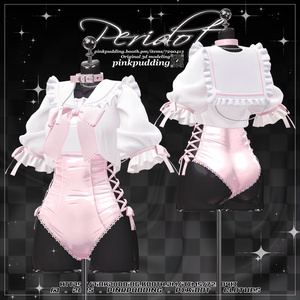 【 7月𝐒𝐀𝐋𝐄 】【10アバター対応】 ♡ 𝐏𝐞𝐫𝐢𝐝𝐨𝐭 ♡ 【VRChat向け衣装モデル】 缩略图 3