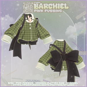 【𝐒𝐀𝐋𝐄中♥】【キプフェル専用】 ♡ 𝓑𝓪𝓻𝓬𝓱𝓲𝓮𝓵 ♡ 【VRChat向け衣装+ヘアモデル】 缩略图 4