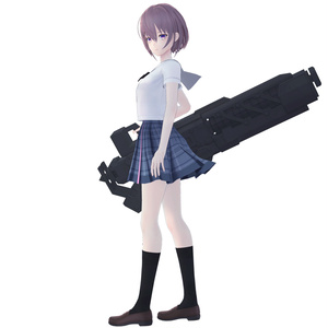 【オリジナル3Dモデル】「ハナエ」 缩略图 2