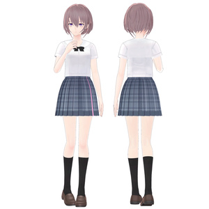 【オリジナル3Dモデル】「ハナエ」 缩略图 6