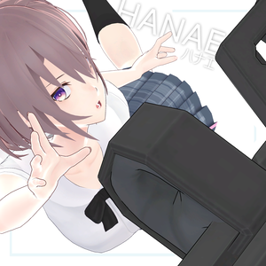 【オリジナル3Dモデル】「ハナエ」