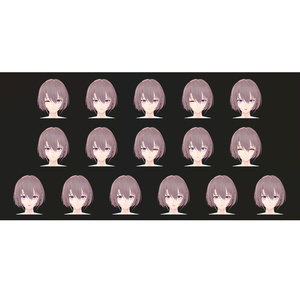 【オリジナル3Dモデル】「ハナエ」 缩略图 7
