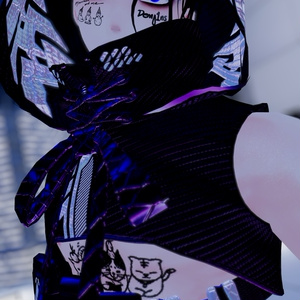 【VRChat】  " Merry Winter Christmas"  : Artist's Premium Tattoo Pack / Tattoo, タトゥー、刺青、イレーズ味を出せる、 みんなのタトゥーテクスチャー 缩略图 23