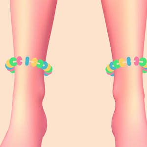 Candy anklets